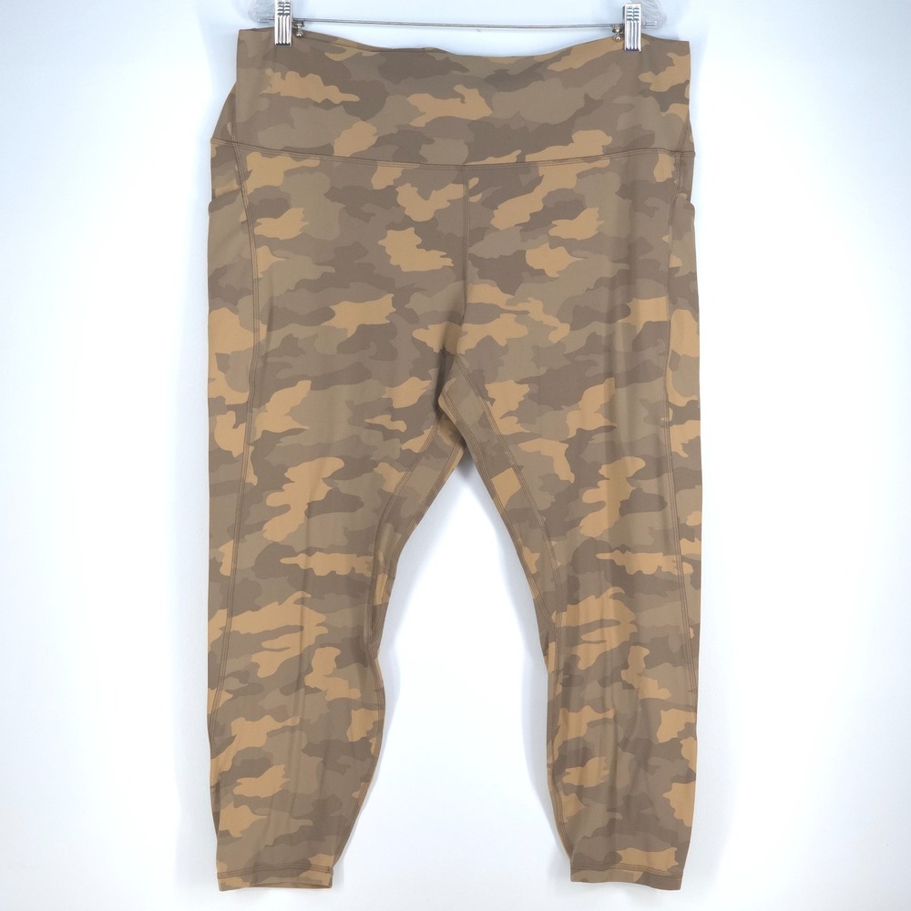 Lululemon‎ Align High Rise Pants Nulu Womens 20 Heritage 365 Camo Model Off Duty